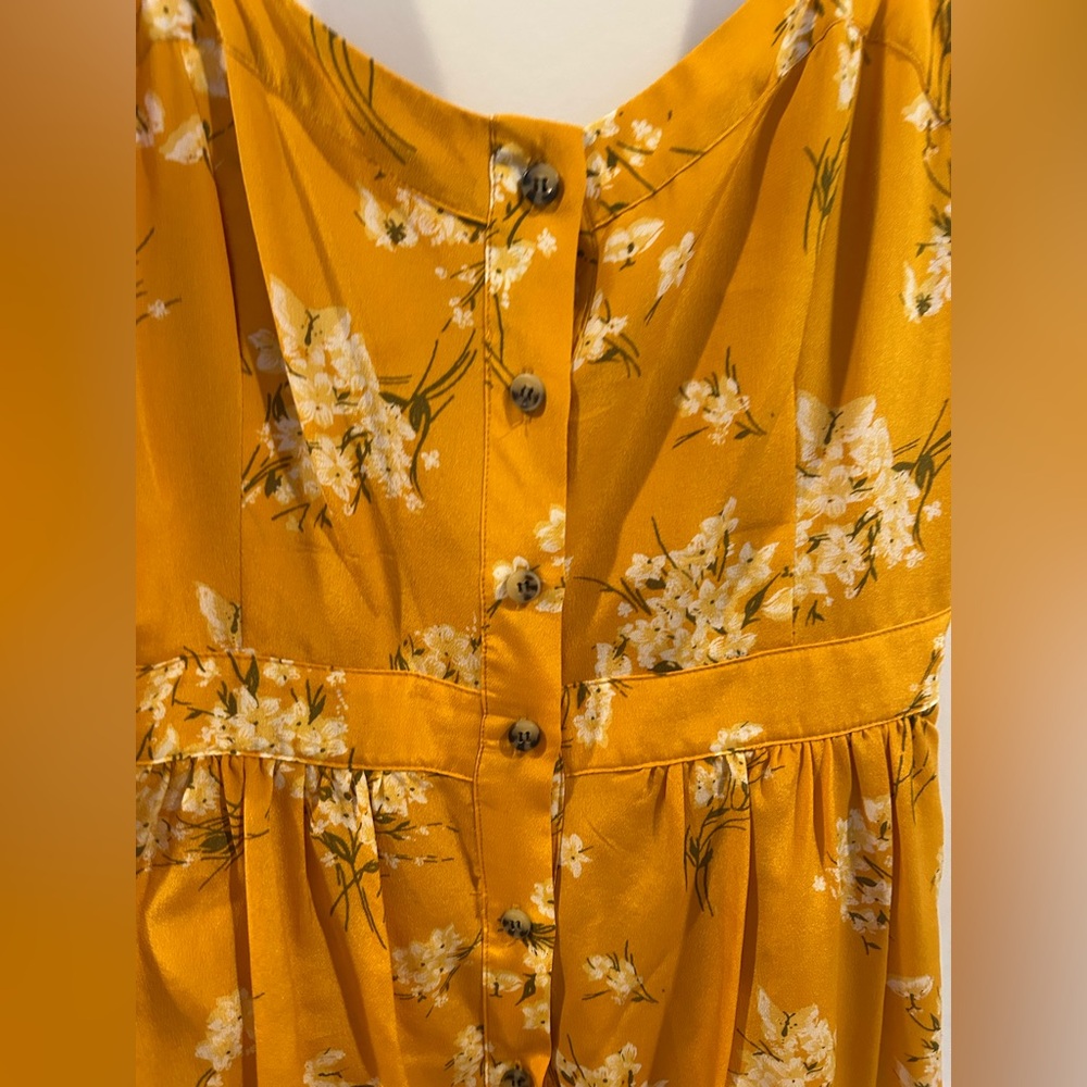 Madewell Floral Yellow Sundress - Picture 2 of 4